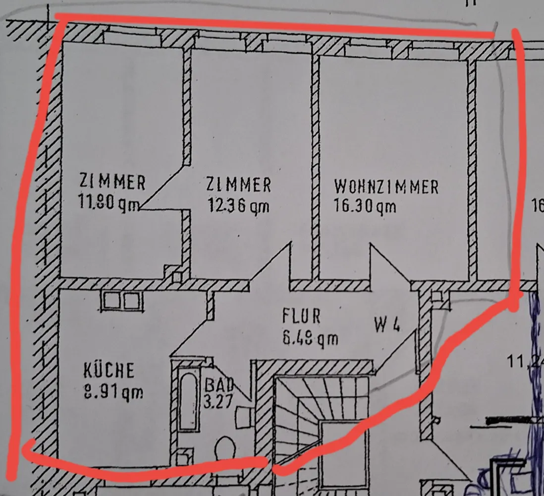 3 Zimmer Wohnung mit 60 m² in Nürnberg – Bild 4