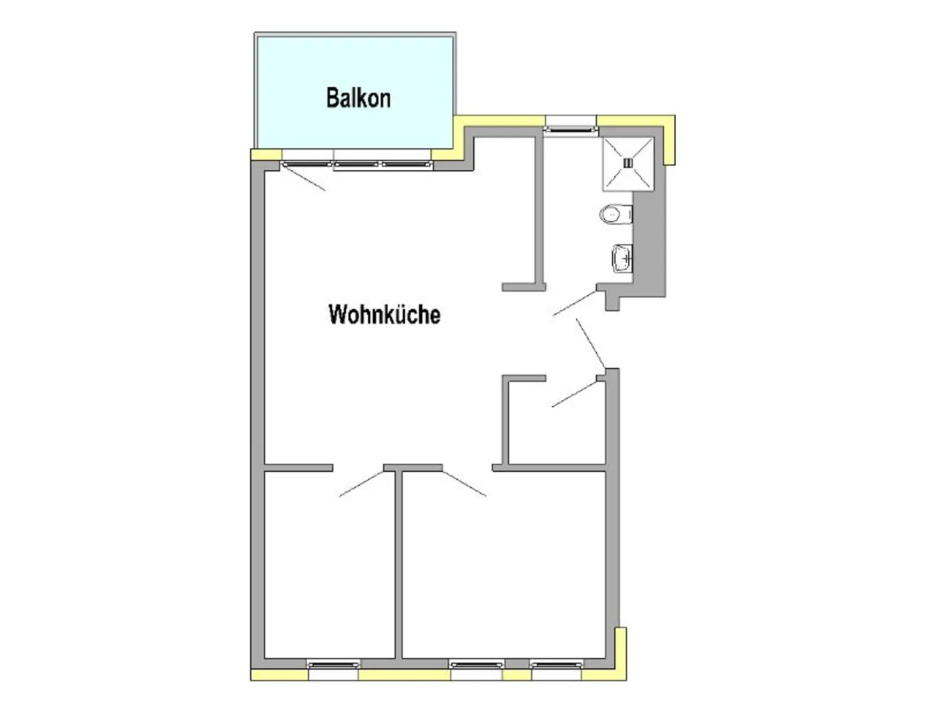 3 Zimmer Wohnung mit 53 m² in Osnabrück – Bild 4