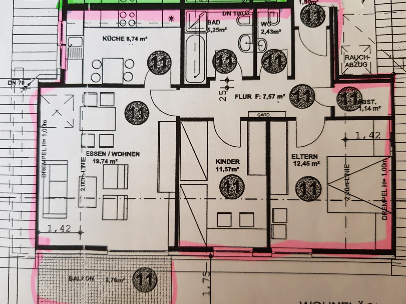 3 Zimmer Wohnung mit 75 m² in Gütersloh – Bild 5