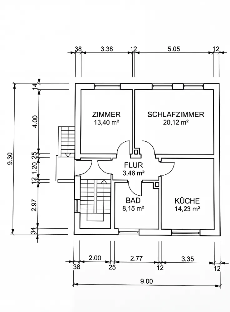 2 Zimmer Wohnung mit 60 m² in Mannheim – Bild 6