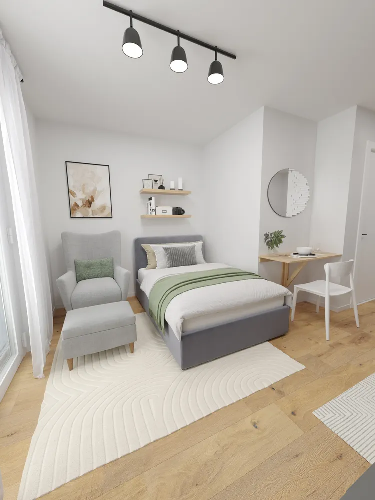 1 Zimmer Wohnung mit 21 m² in Hamburg – Bild 4