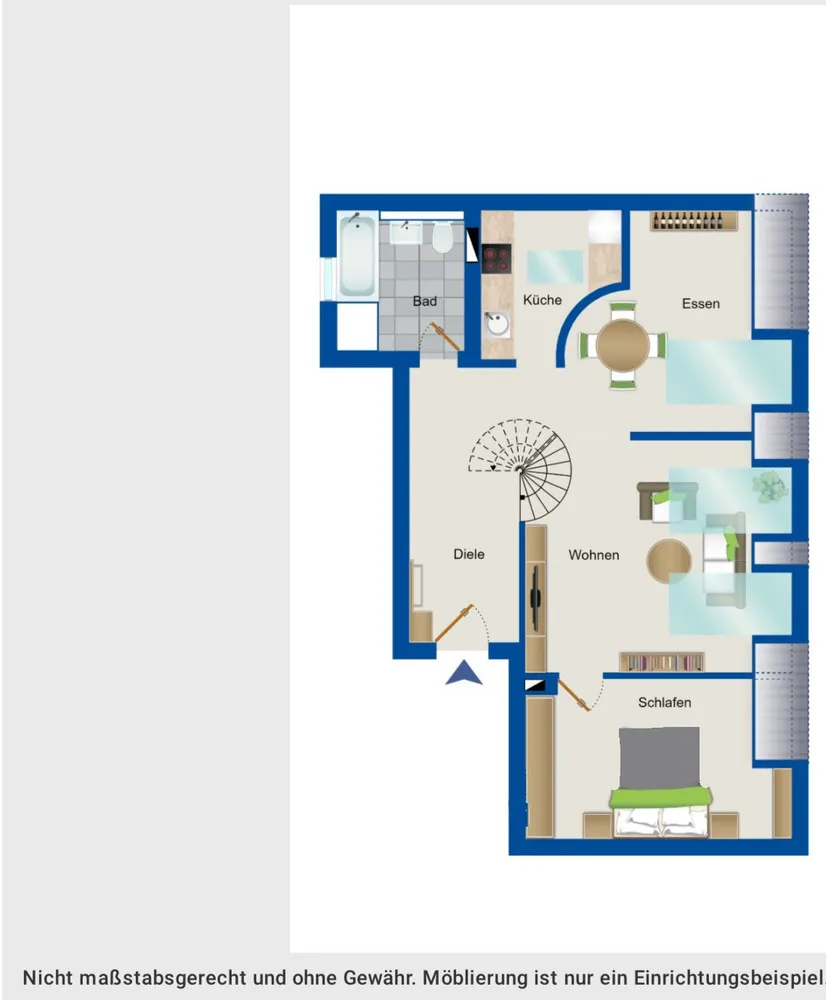3 Zimmer Wohnung mit 98 m² in Leipzig – Bild 1