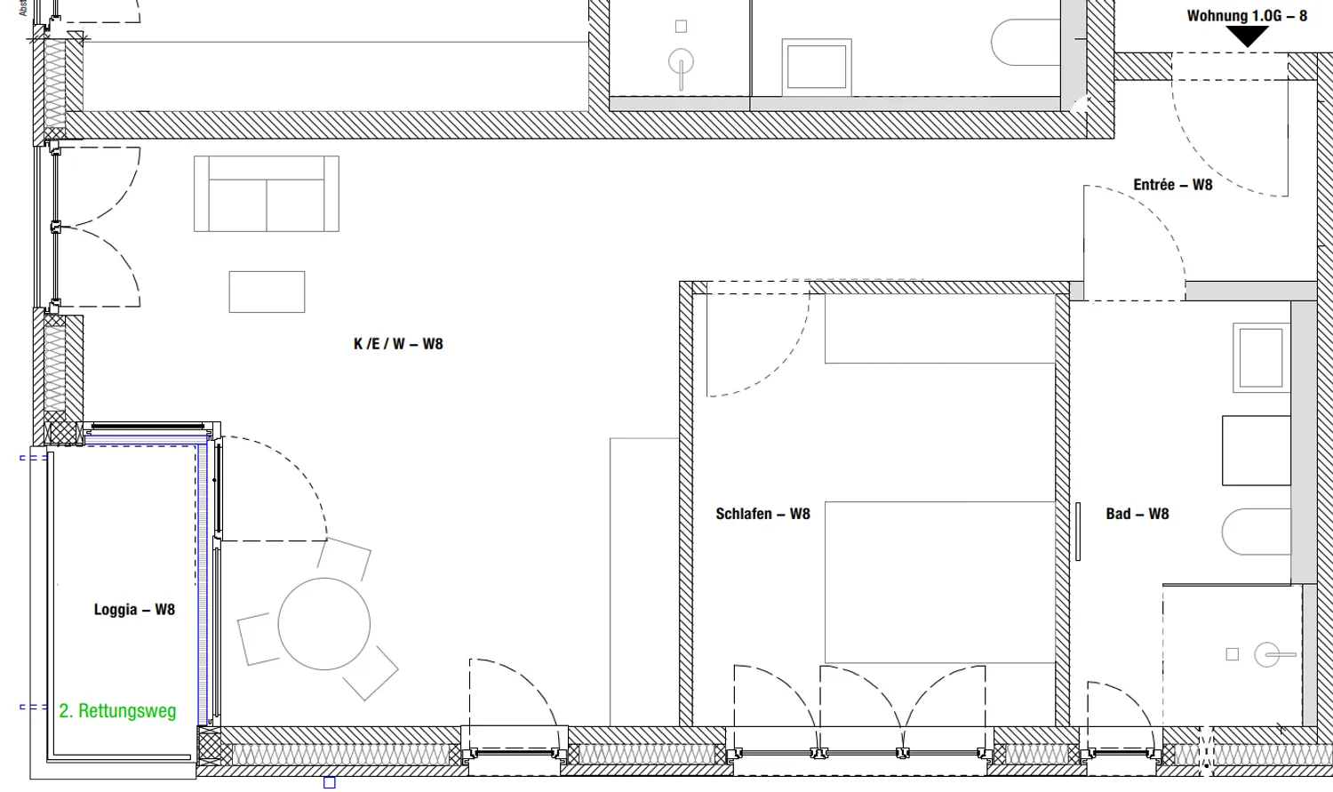 2 Zimmer Wohnung mit 50 m² in Münster – Bild 3