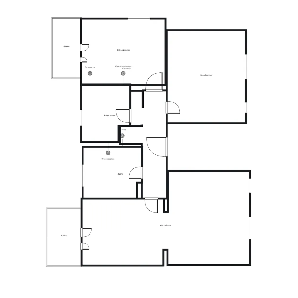 3 Zimmer Wohnung mit 103 m² in Werder (Havel) – Bild 2