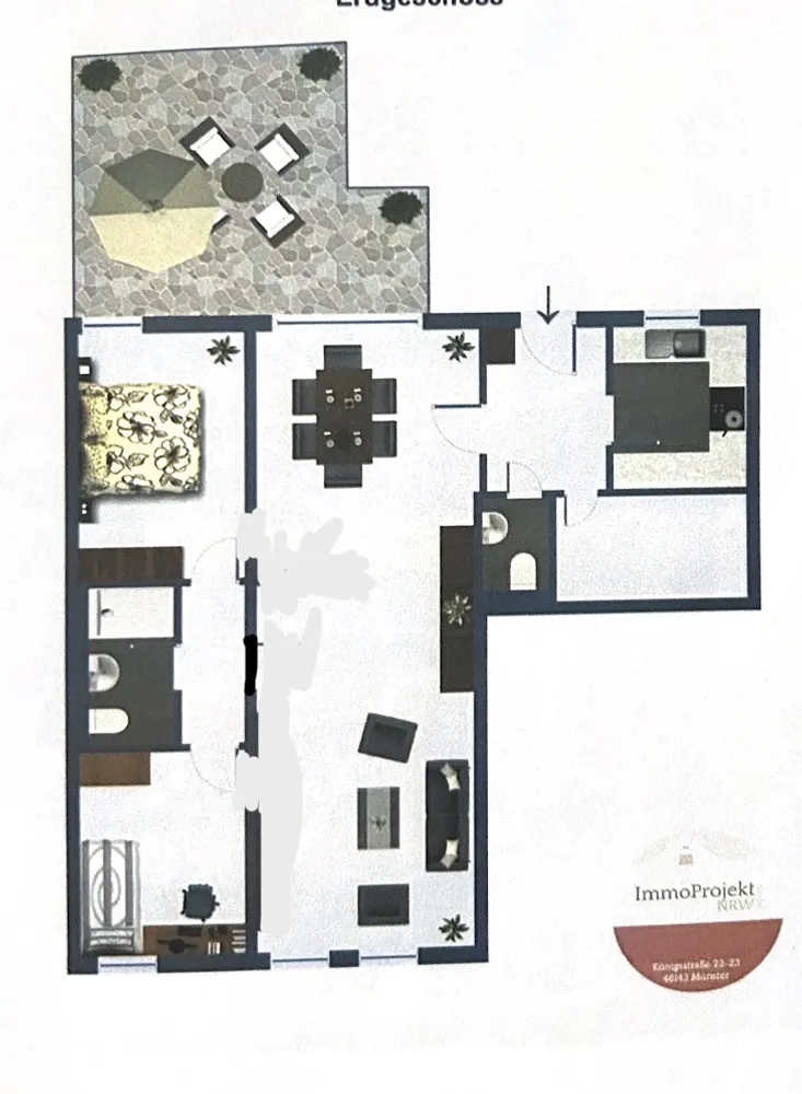 4 Zimmer Wohnung mit 98 m² in Münster – Bild 5