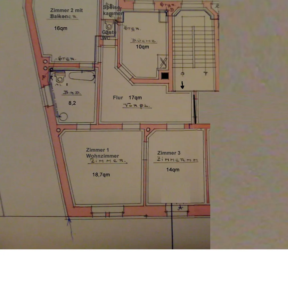 3 room apartment with 85 m² in Frankfurt am Main – Photo 9