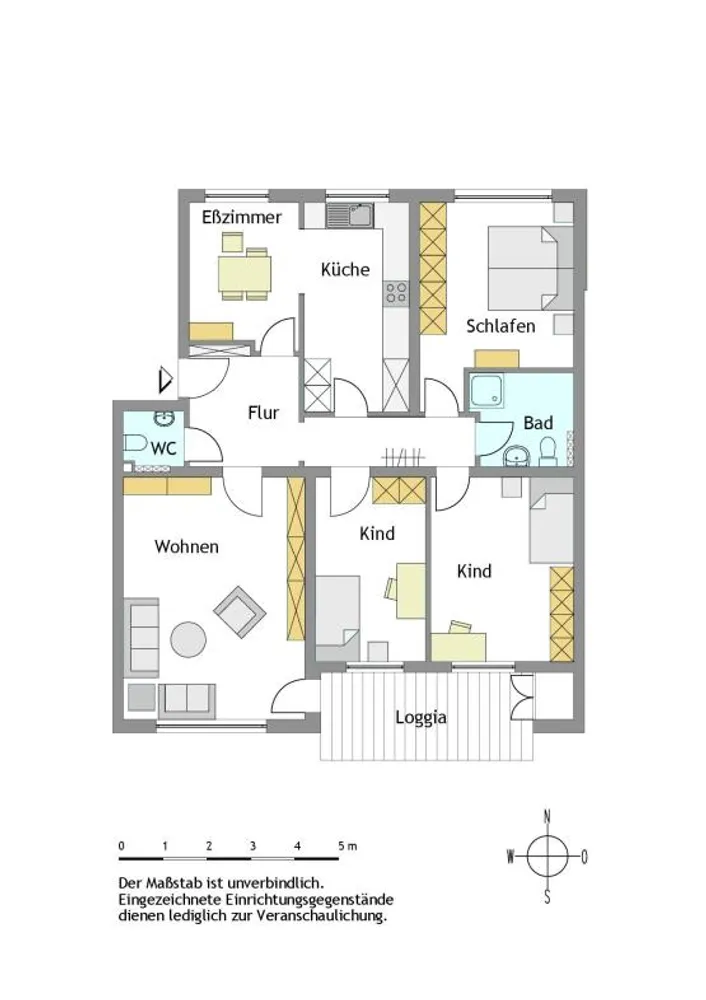 4 Zimmer Wohnung mit 101 m² in Mülheim an der Ruhr – Bild 3