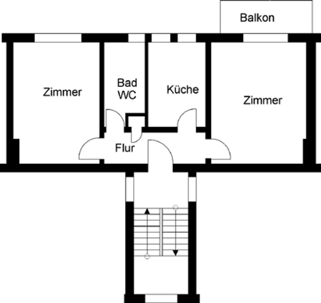 2 Zimmer Wohnung mit 57 m² in Wuppertal – Bild 3