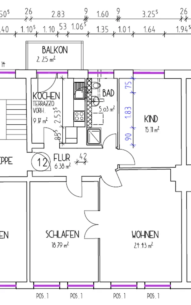 3 Zimmer Wohnung mit 84 m² in Kiel – Bild 4