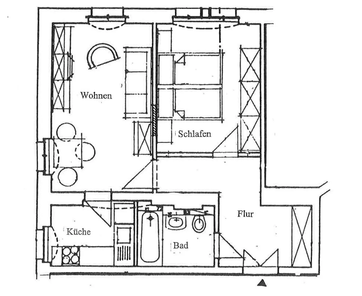 2 Zimmer Wohnung mit 47 m² in Dresden – Bild 4