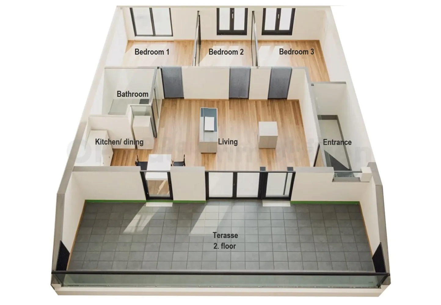 4 Zimmer Wohnung mit 95 m² in Heidelberg – Bild 1