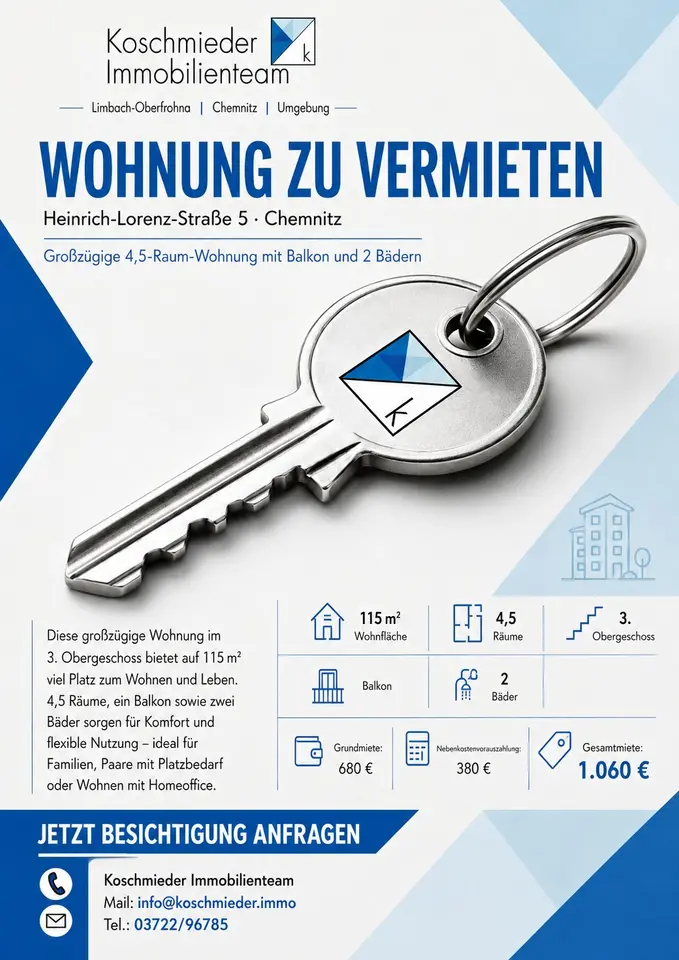 2 Zimmer Wohnung mit 24 m² in Chemnitz – Bild 8