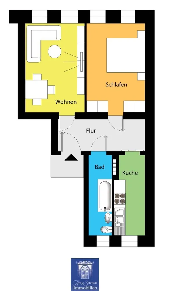 2 Zimmer Wohnung mit 69 m² in Dresden – Bild 9