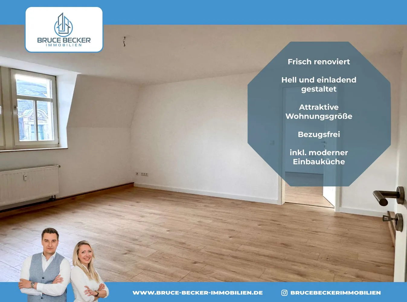 2 Zimmer Wohnung mit 61 m² in Dresden – Bild 1