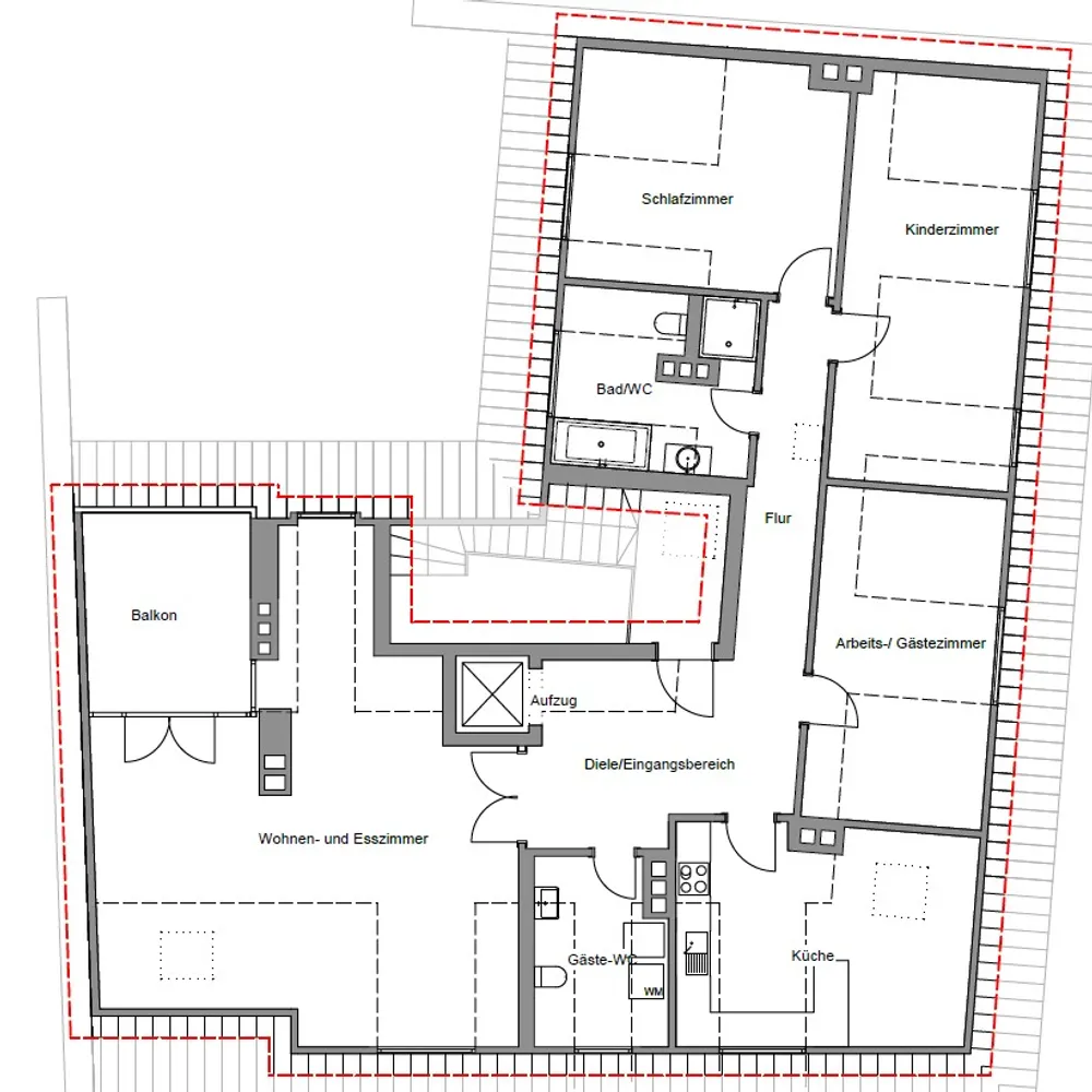 4 room apartment with 141 m² in Munich – Photo 8