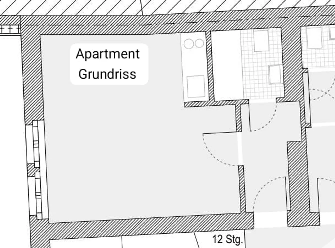 1 Zimmer Wohnung mit 26 m² in Bonn – Bild 3