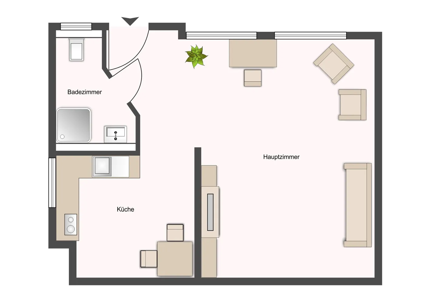 1 Zimmer Wohnung mit 31 m² in Stuttgart – Bild 5