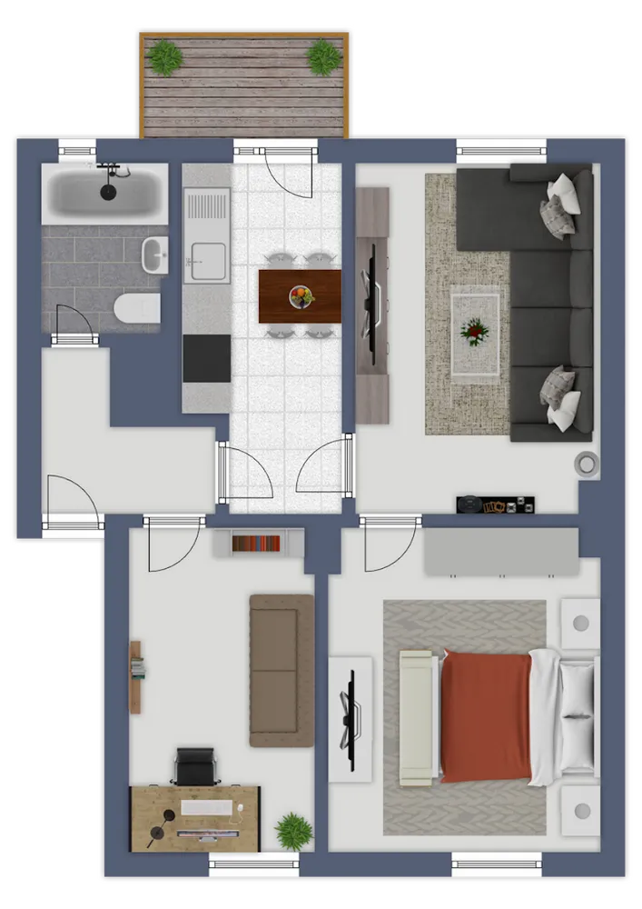 3 Zimmer Wohnung mit 54 m² in Kiel – Bild 10