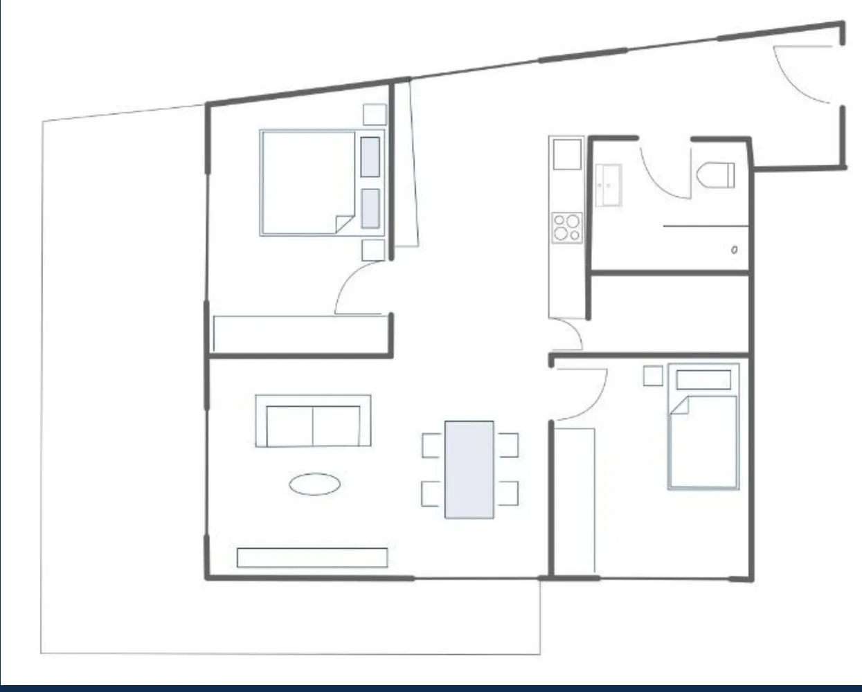 3 Zimmer Wohnung mit 88 m² in München – Bild 2
