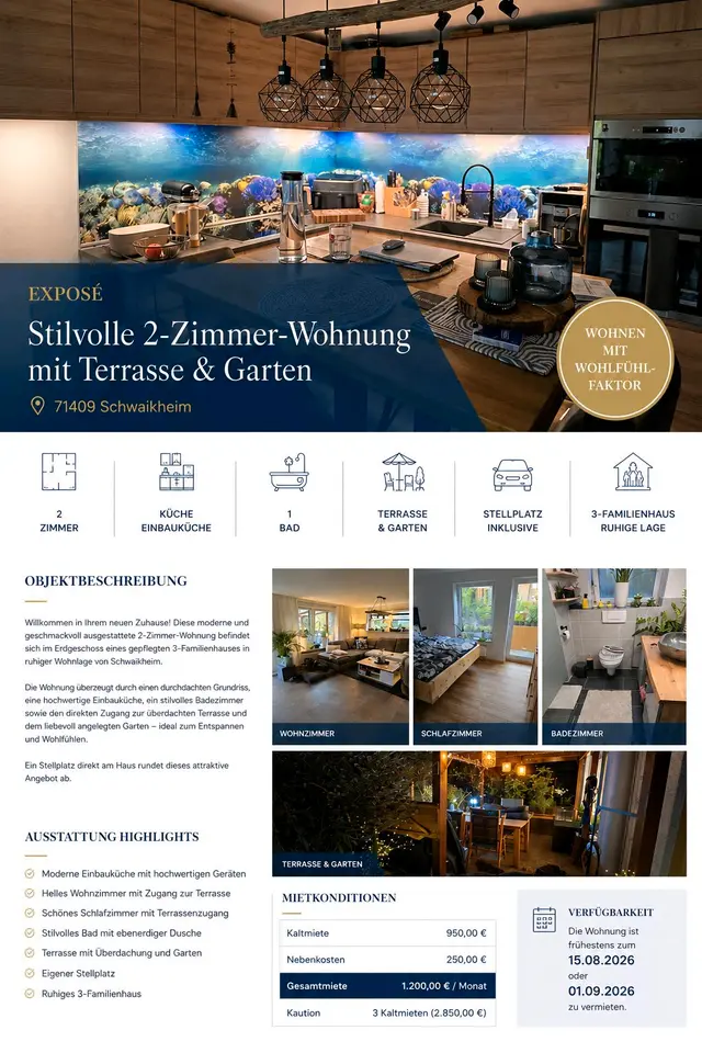 4 Zimmer Wohnung mit 95 m² in Backnang – Bild 4