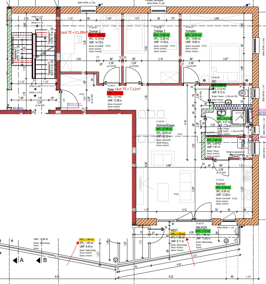 4 Zimmer Wohnung mit 93 m² in Kehl – Bild 5