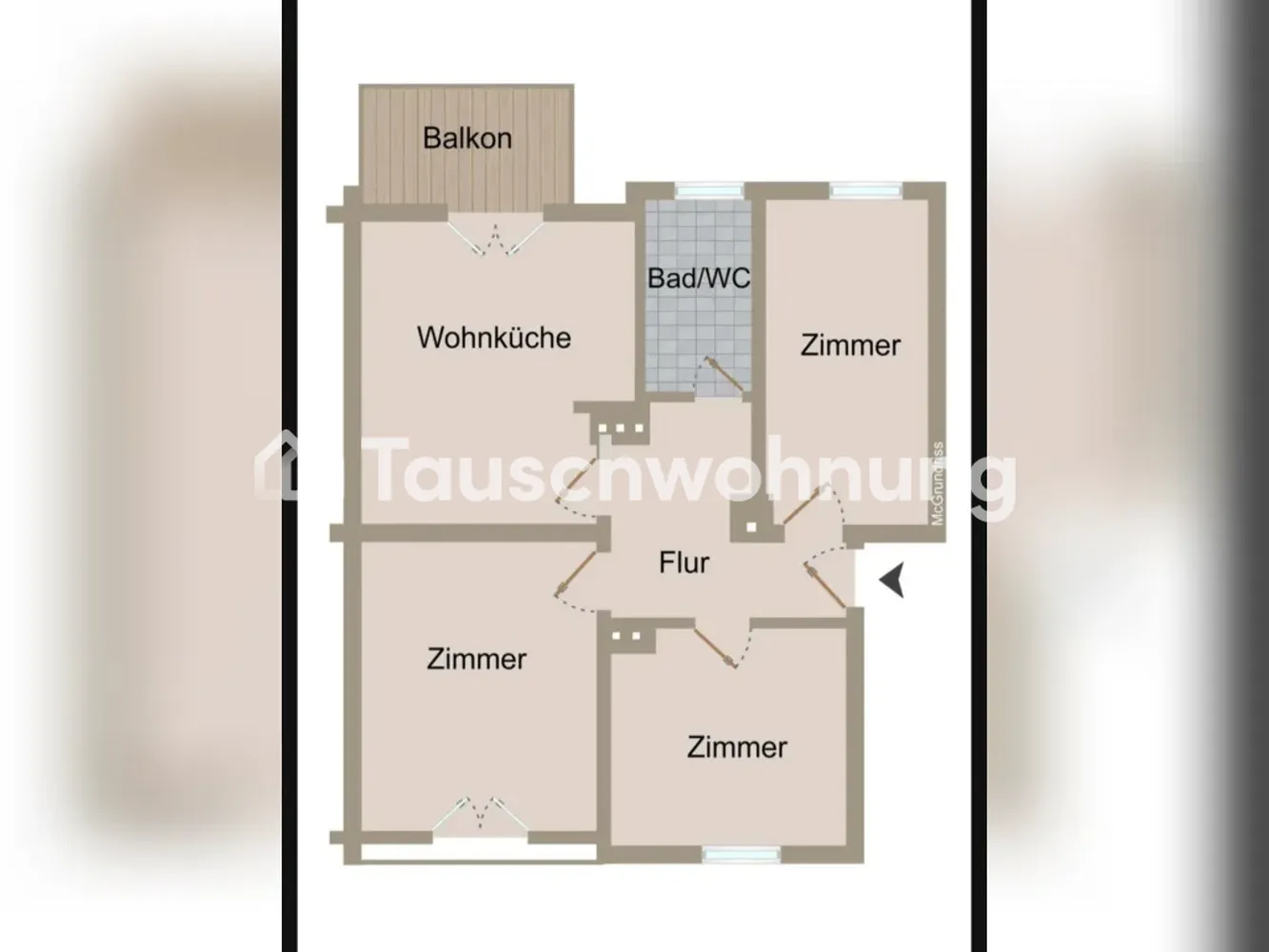 3 Zimmer Wohnung mit 66 m² in Köln – Bild 12