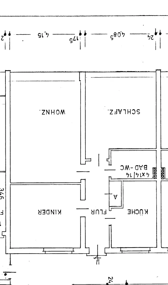 3 Zimmer Wohnung mit 74 m² in Münster – Bild 2