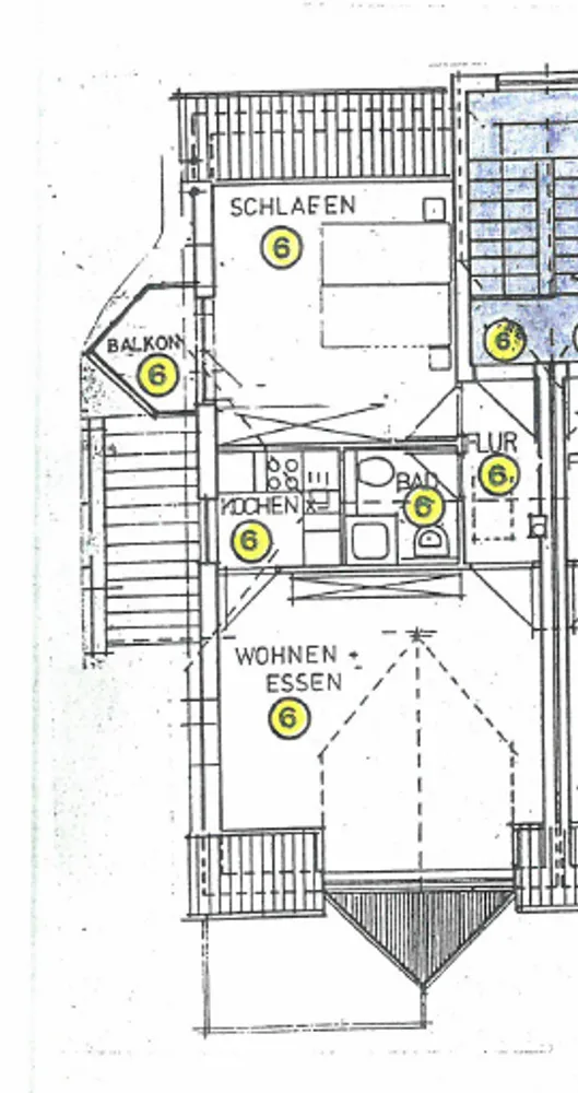 2 Zimmer Wohnung mit 57 m² in Marburg – Bild 1