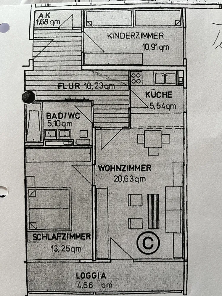 3 Zimmer Wohnung mit 72 m² in Augsburg – Bild 7