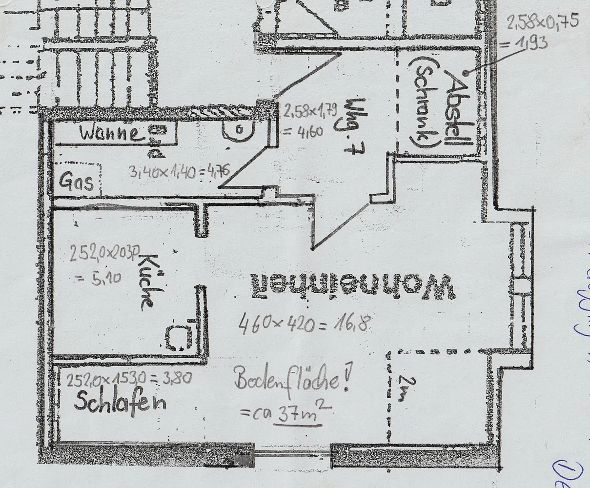 1 room apartment with 36 m² in Augsburg – Photo 9