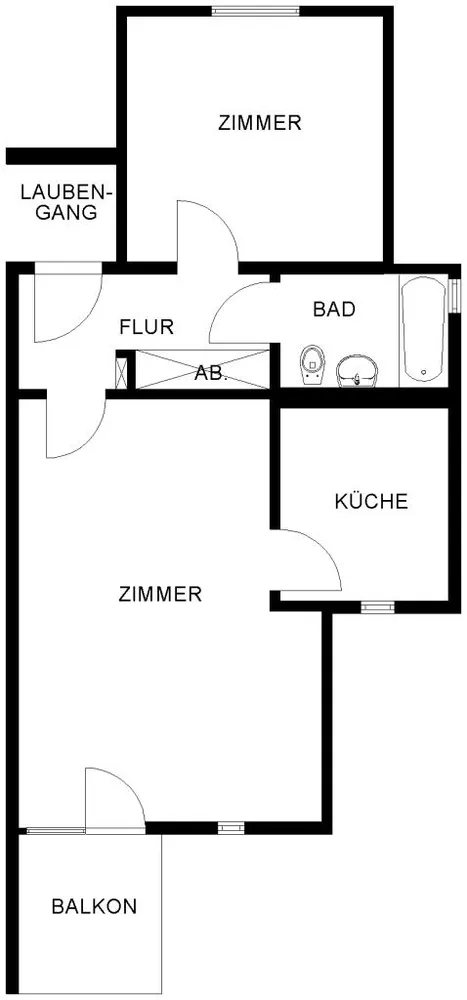 2 Zimmer Wohnung mit 56 m² in Bochum – Bild 3