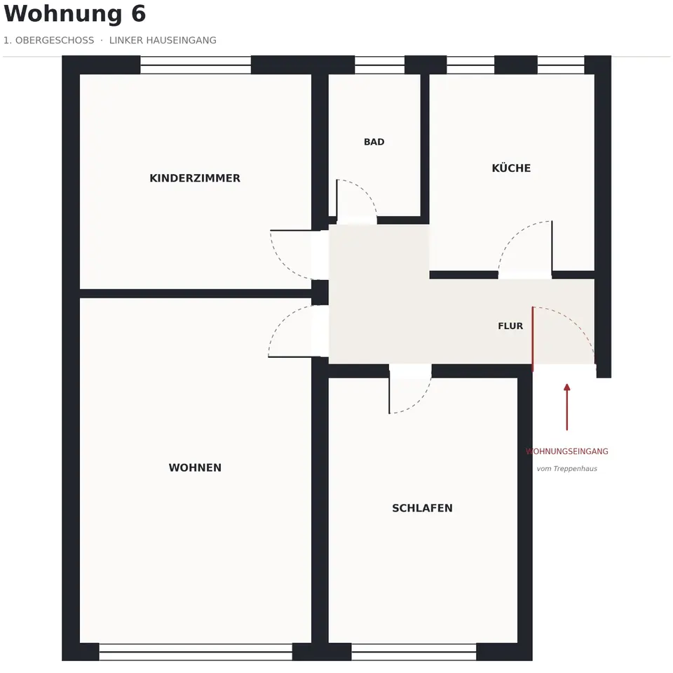 3 Zimmer Wohnung mit 84 m² in Osnabrück – Bild 9