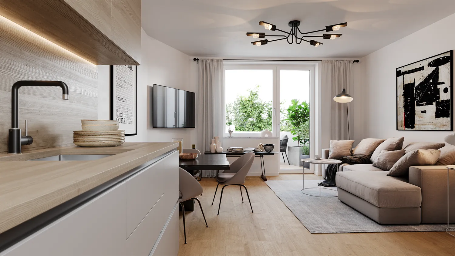 3 Zimmer Wohnung mit 88 m² in Düsseldorf – Bild 3