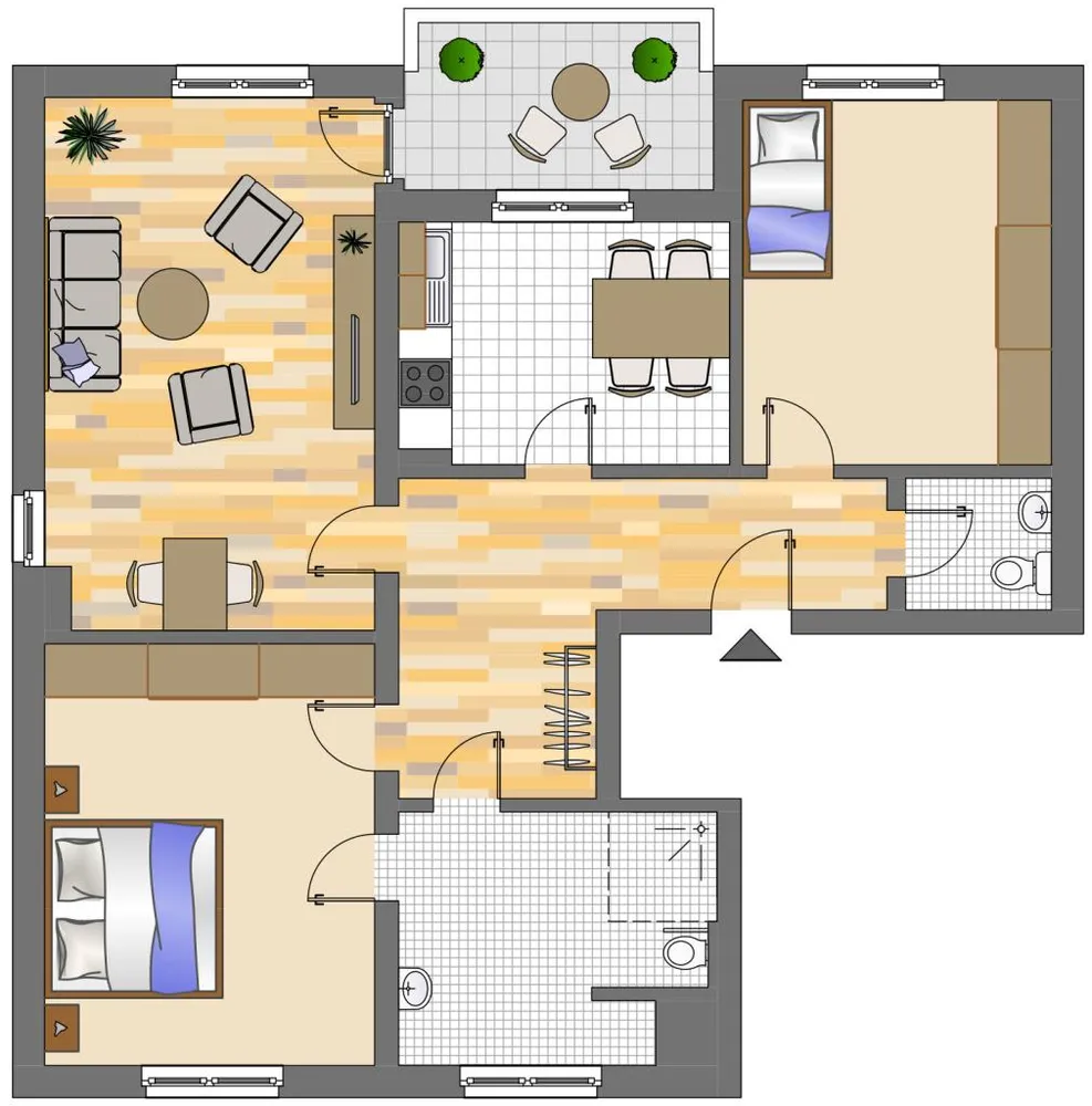 3 Zimmer Wohnung mit 90 m² in Dortmund – Bild 5