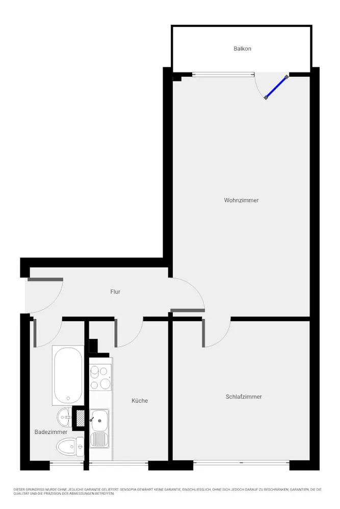 2 Zimmer Wohnung mit 51 m² in Halle (Saale) – Bild 8