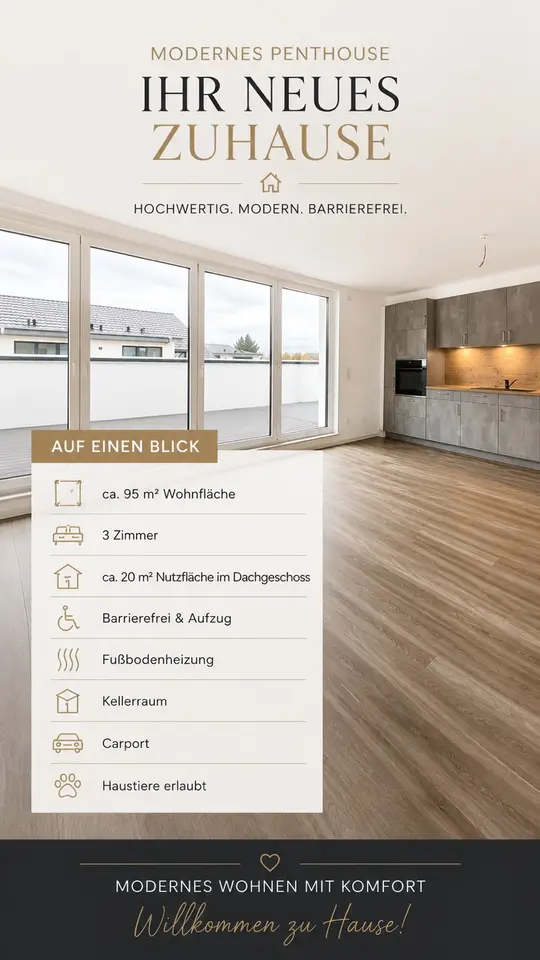 3 Zimmer Wohnung mit 95 m² in Neumünster – Bild 1