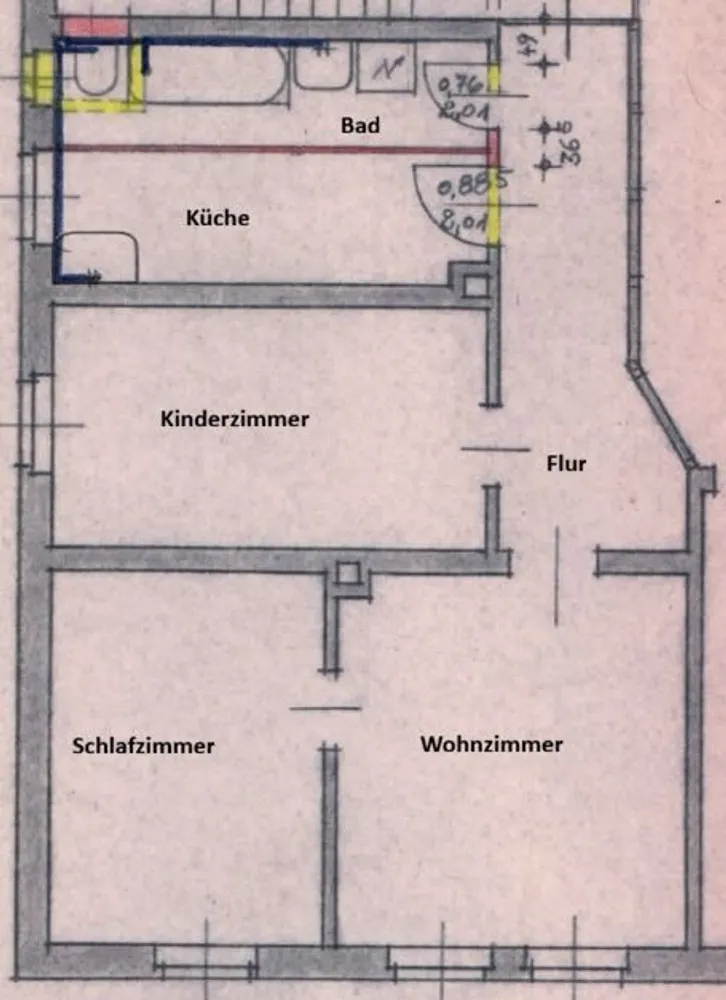 3 room apartment with 54 m² in Brunswick – Photo 6