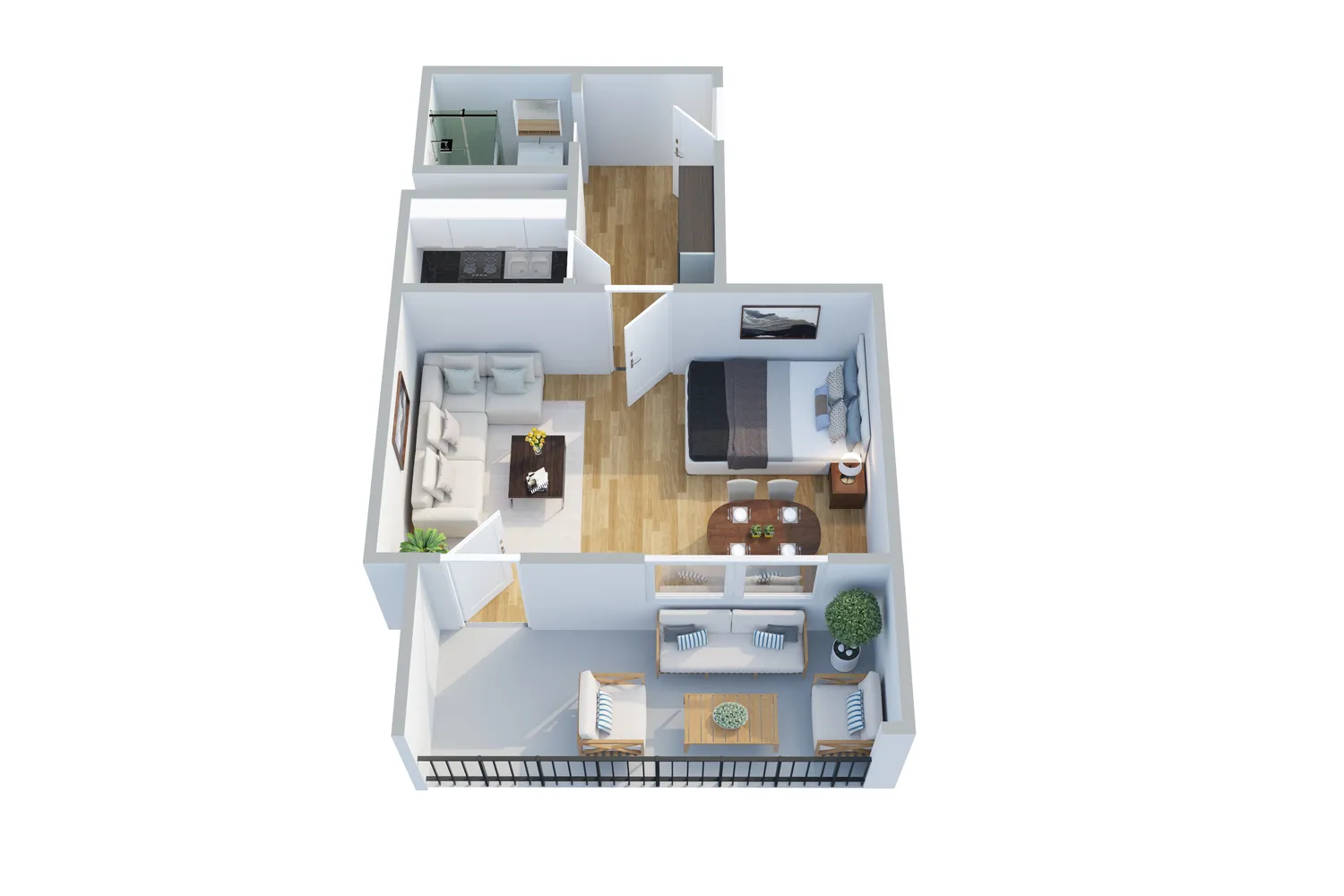 1 Zimmer Wohnung mit 39 m² in Halle (Saale) – Bild 6