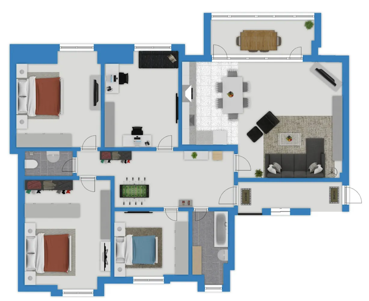 5 Zimmer Wohnung mit 127 m² in Halle (Saale) – Bild 2