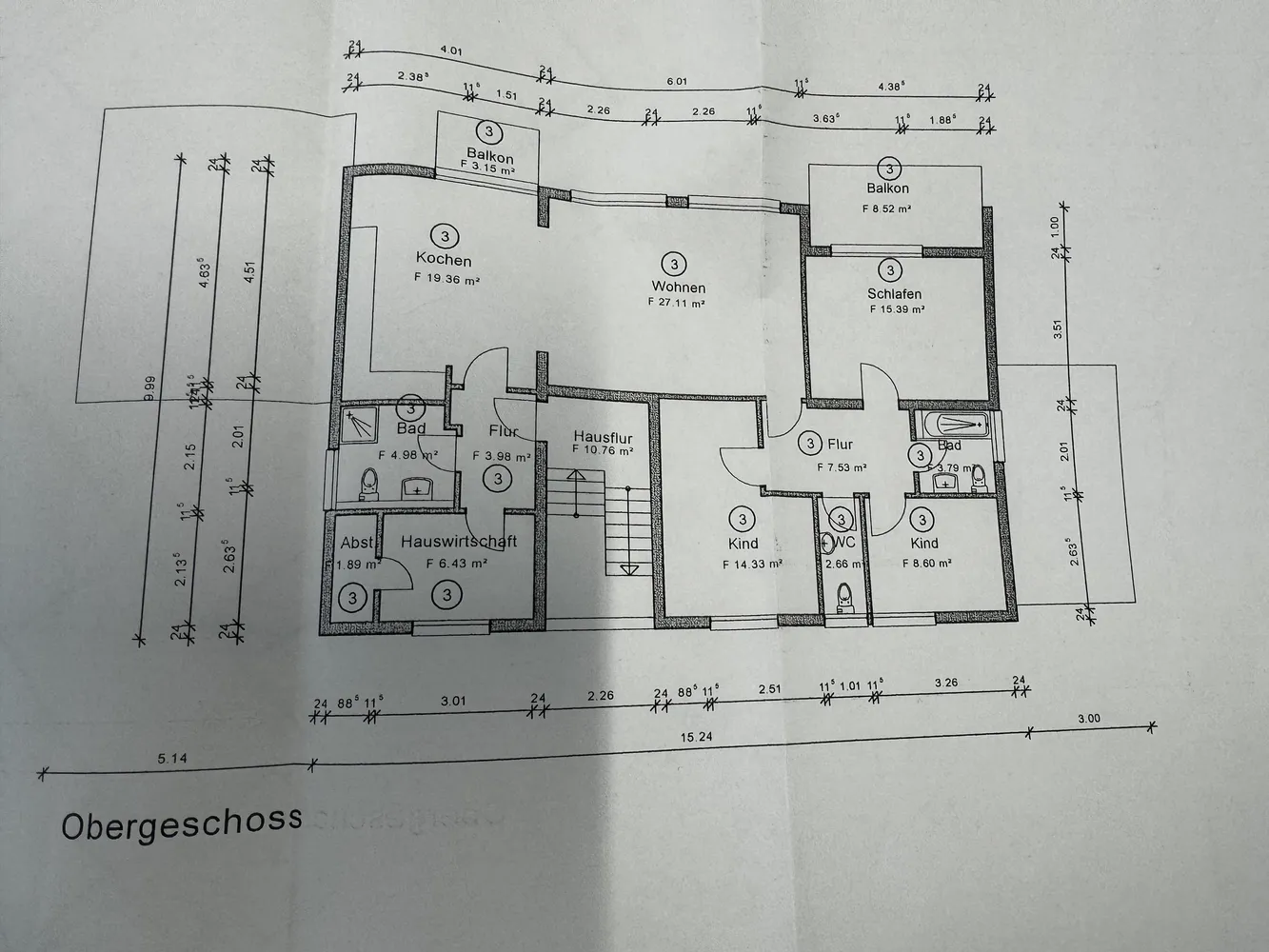 7 Zimmer Wohnung mit 122 m² in Essen – Bild 1