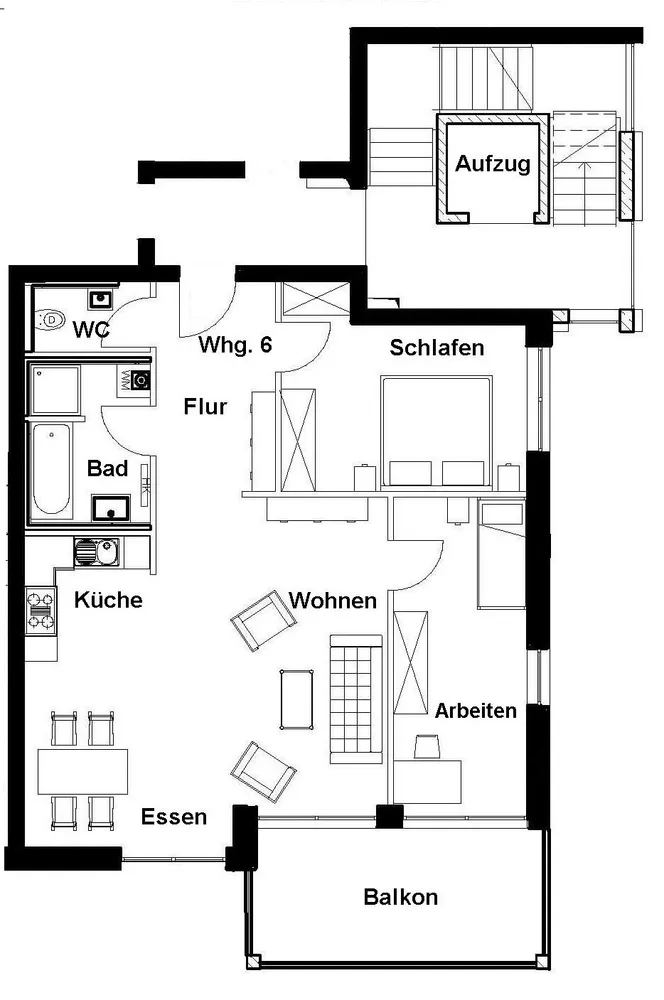 3 Zimmer Wohnung mit 87 m² in Balingen – Bild 11