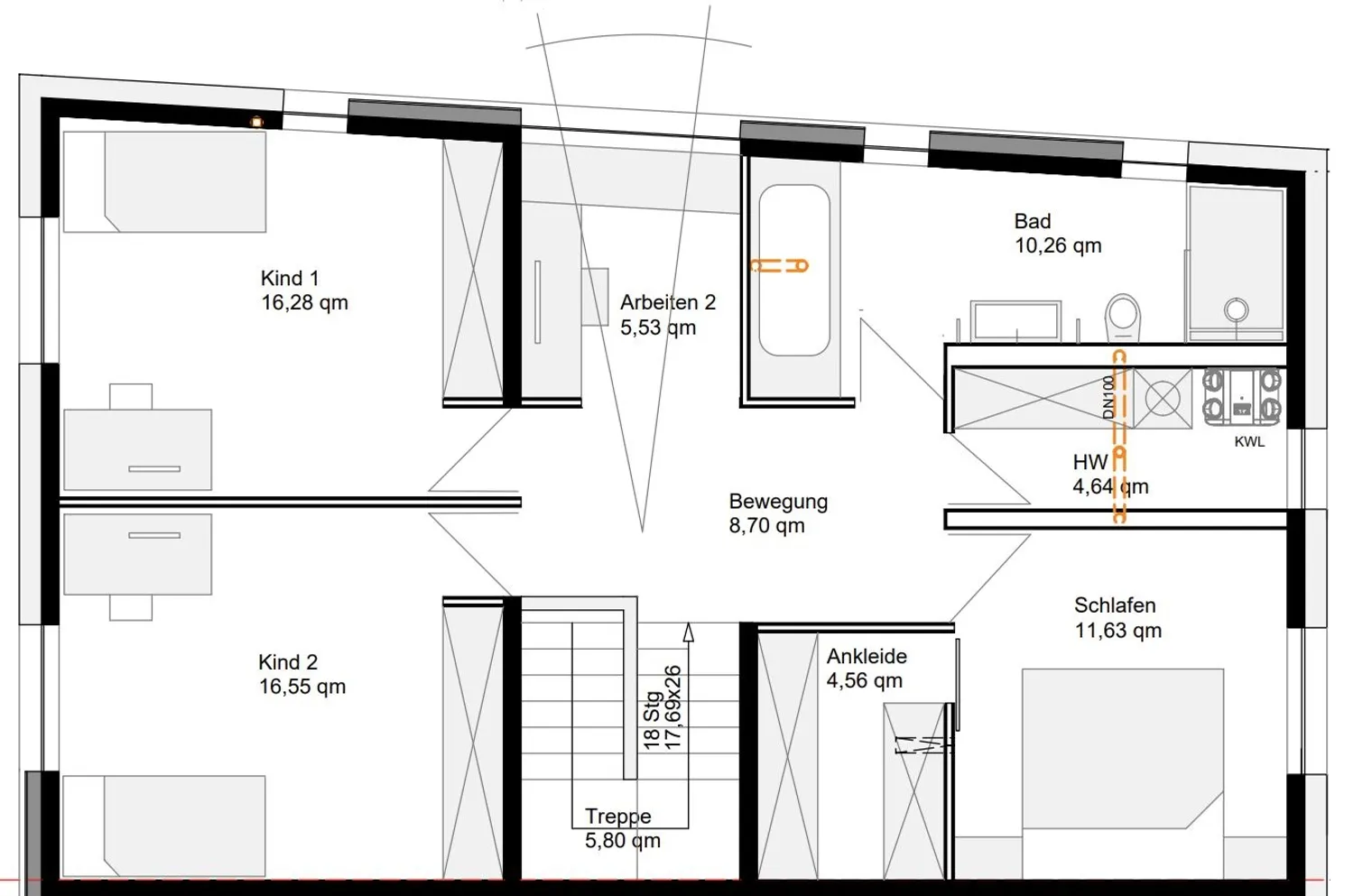5 room apartment with 148 m² in Saarbrücken – Photo 6