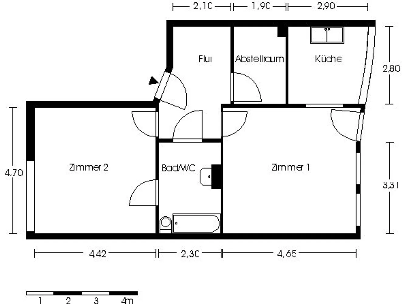 2 room apartment with 66 m² in Berlin – Photo 6