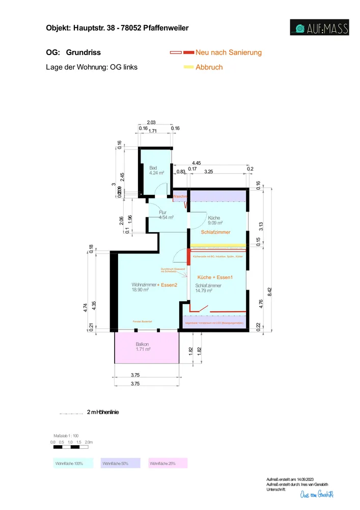 2 Zimmer Wohnung mit 53 m² in Villingen-Schwenningen – Bild 2