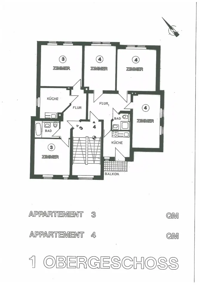 2 Zimmer Wohnung mit 55 m² in Coswig – Bild 3