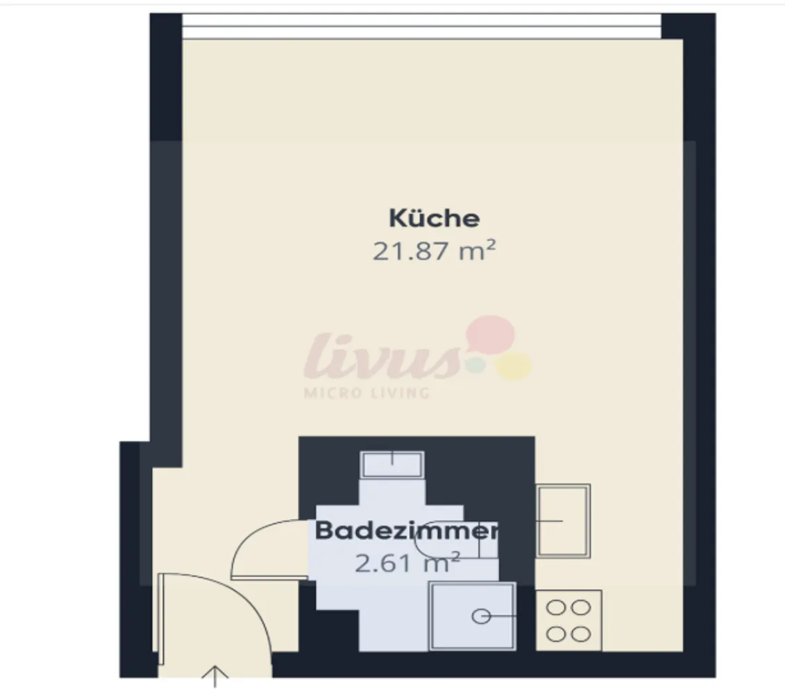 1 Zimmer Wohnung mit 26 m² in Essen – Bild 7