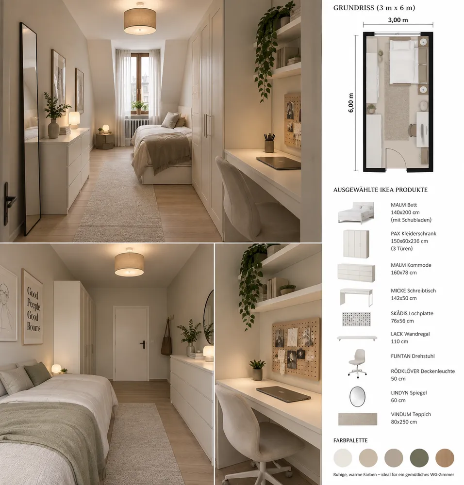 1 Zimmer Wohnung mit 18 m² in Mannheim – Bild 2