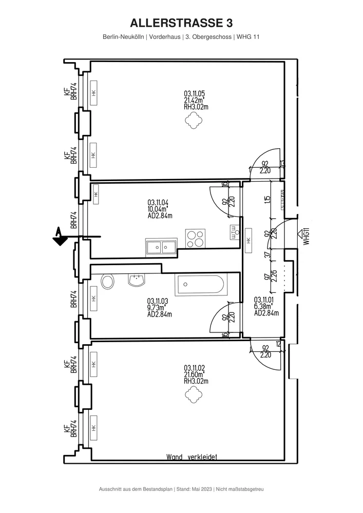 2 Zimmer Wohnung mit 69 m² in Berlin – Bild 4
