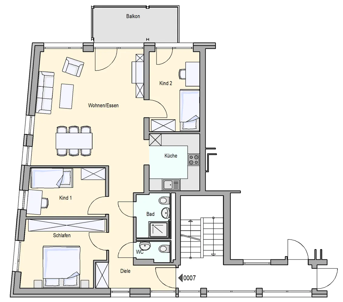 4 Zimmer Wohnung mit 91 m² in Stuttgart – Bild 12
