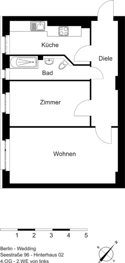 2 Zimmer Wohnung mit 56 m² in Berlin – Bild 9